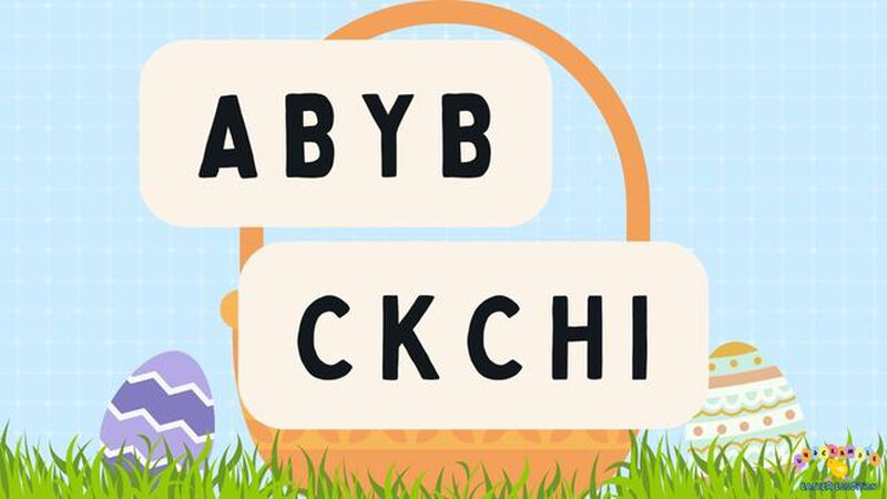 Unscramble: Easter Eggdition